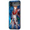 Чехол Genshin Impact Game для Samsung Galaxy Z Flip 4 Z Flip 3 5G ZFlip3 ZFlip Flip3 ZFlip4 zflip Защитная сумка Черный чехол