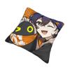 Zenless Zone Zero Cute Belle Pillowcase Printed Polyester Cushion Cover Decor Throw Pillow Case Cover Home Square 45*45Cm