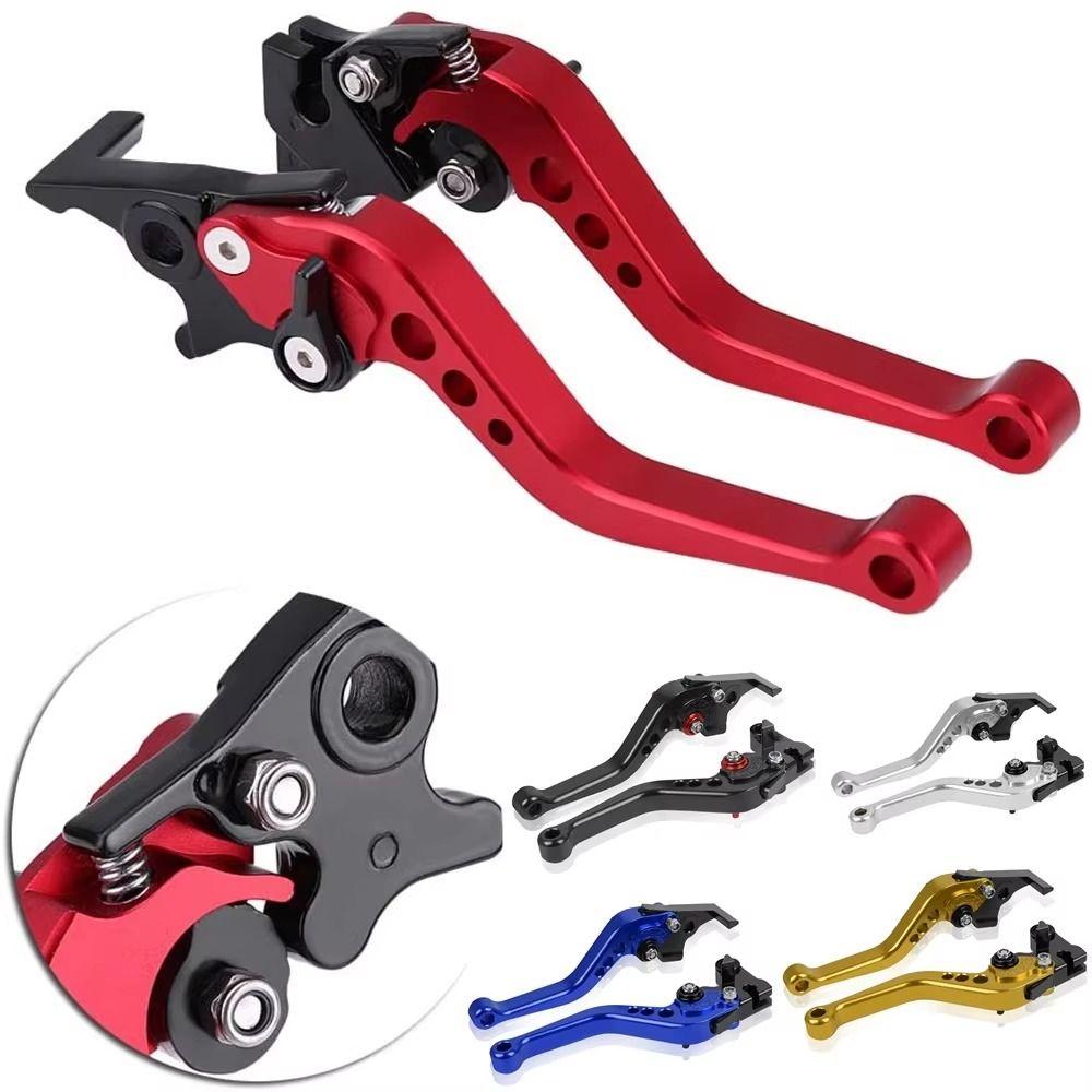 1Pair 6-position Adjustable Motorcycle Brake Levers Motorcycle Handlebar Levers Bike Parts