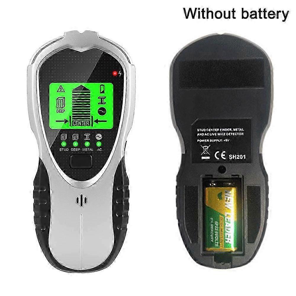 Cable finder wall scanner detector 4 in 1 multifunctional with LCD display audio alarm, metal detector cable finder cable finder for metal wood power