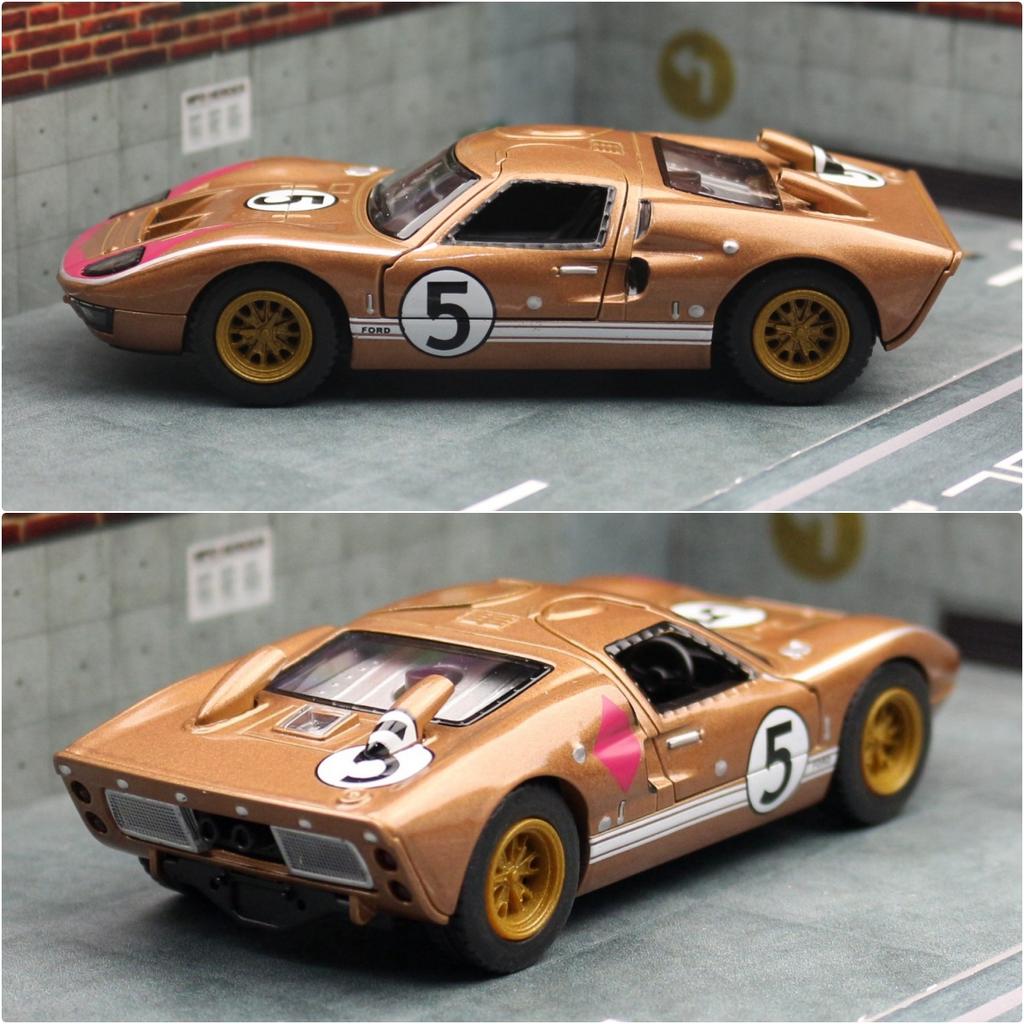 Модель игрушечной машины 1/32 масштаб 1966 Ford GT40 MKII Racing Rally литой сплав миниатюрный автомобиль коллекция подарок для детей мальчик