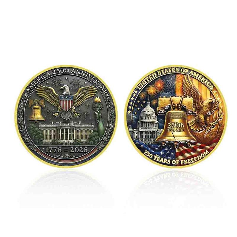21 commemorative coins for the 250th anniversary of the founding of the United States, Statue of Liberty medal relief commemorative medal