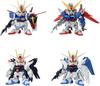 BANDAI SPIRITS SD Gundam BB Senshi Mobile Suit Gundam SEED C.E. Fateful Showdown Set, Color-Coded Plastic Model Kit
