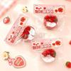 BEAR9 Strawberry Slime squishy Slangi