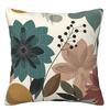 Floral Patterned Pillowcase Set ,Sofa Bedroom Cushion Cover, Single-Sided Printing, Without Pillow Core