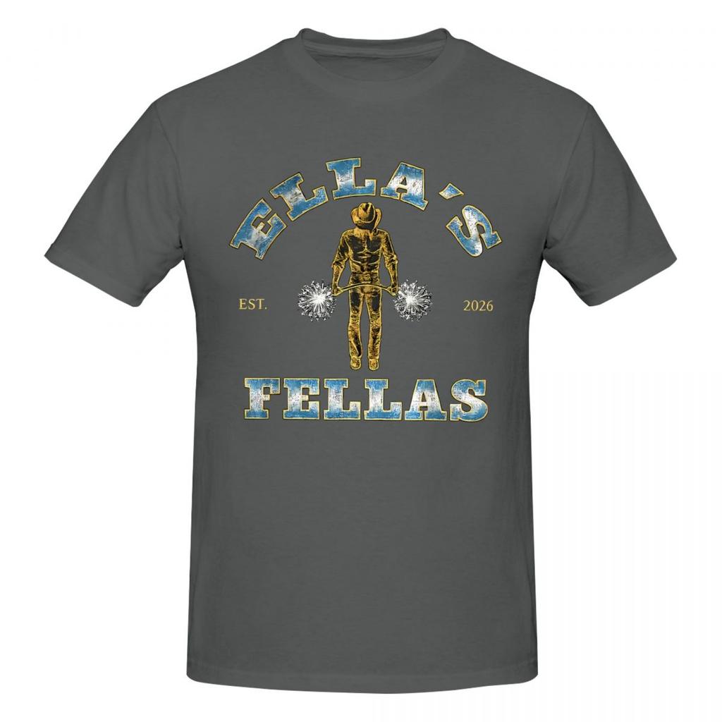 Unisex Ella Langley Ellas Fellas Awesome T Shirt Streetwear Oneck Cotton Tshirt Unisex