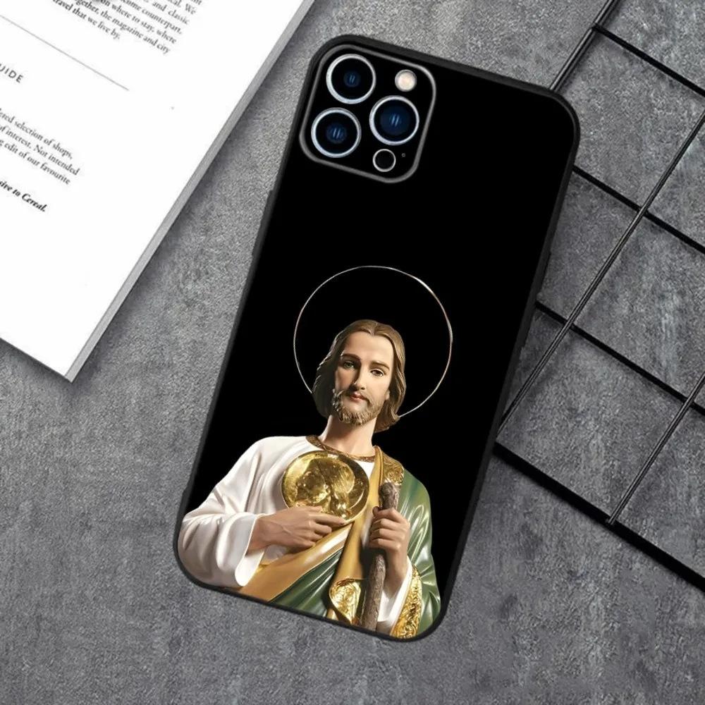 Христианский чехол для телефона Иисус Для iPhone 17 air 16 e 15 14 13 12 11 Pro Max Plus Mini SE 2020 2022 Funda Coque