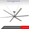 7.3m Industrial Large Ceiling Fan with Permanent Magnet Frequency Conversion for Warehouse, Mall, or Training Hall Ventilation