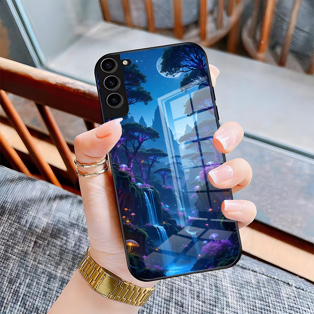 A-Avatar Phone Case For Samsung A25 A13 A33 5G A54 A36 A35 A56 A52 A14 Shockproof Glass Cover