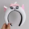Anime Super Cute Crab Headband New Dinosaur Design Hairband Hair Clip Accessory for Women and Men Funny Cartoon Style