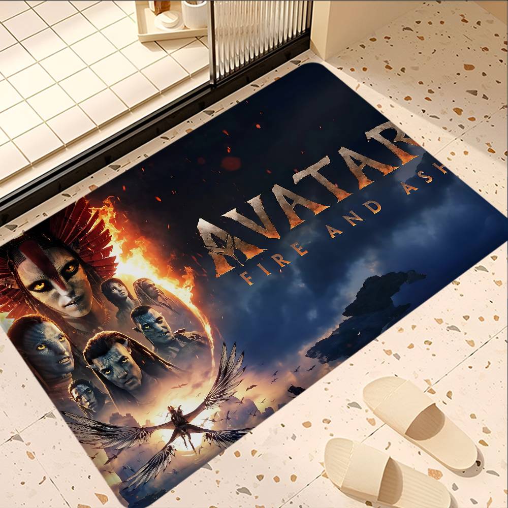 Научно-фантастический фильм A-Аватар F-Огонь и П-Пепел Входной коврик для двери Нордический стиль Домашний коврик для двери Ванная-Туалетные коврики Спальня Отель Декоративный коврик