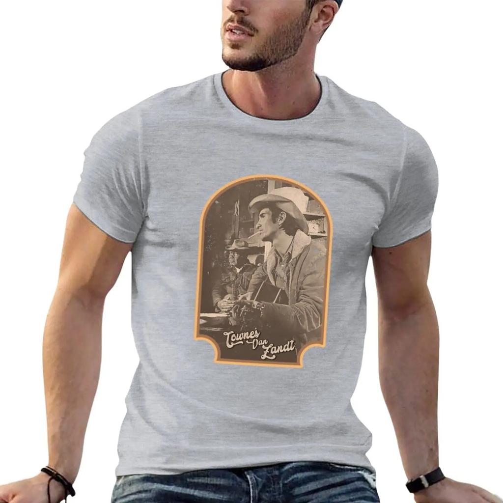 Townes Van Zandt For the Sake of the Song Classic T-Shirt tees boys whites blanks summer clothes heavyweight t shirts for