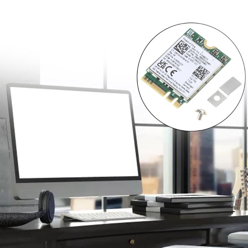 5400 Мбит/с Wi-Fi приемник TriBand 2.4/5/6Ghz WiFi 6E карта Bluetooth совместимый 5.3 RTL8852CE беспроводной адаптер для