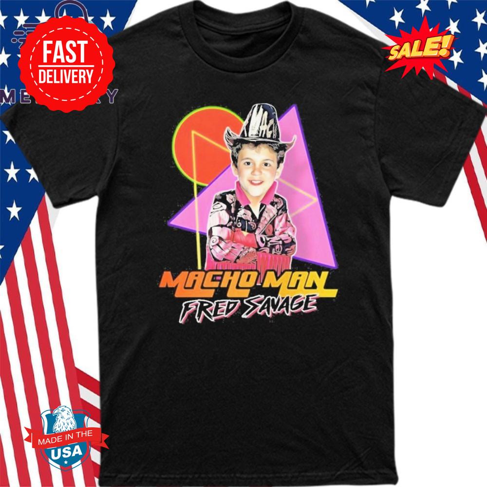 Классическая футболка Macho Man Fred Savage, размеры S-5XL