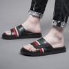 High Quality Casual Famous Brand Men Sandals Luxury Designers Genuine Leather Slipper Summer Outdoor Antiskid Beach Walking Shoe