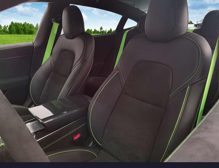 Розовая алькантара - обновление интерьера для Tesla: Персонализированный многоцветный дизайн