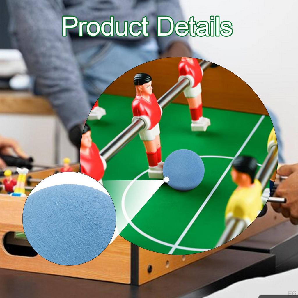 4 Pieces Foosball Balls Replacements 36 Mm for Adults Tabletop Game Accessory Table