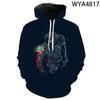 3D Printed Sweatshirt Astronaut Starry Sky Men Women Children Hoodies Fashion Pullover Long Sleeve Boy Girl Kids Streetwear Tops