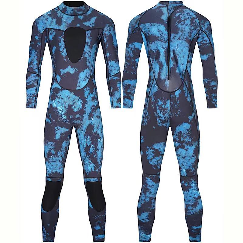 Longchan 3mm Camouflage Freediving & Spearfishing Wetsuit