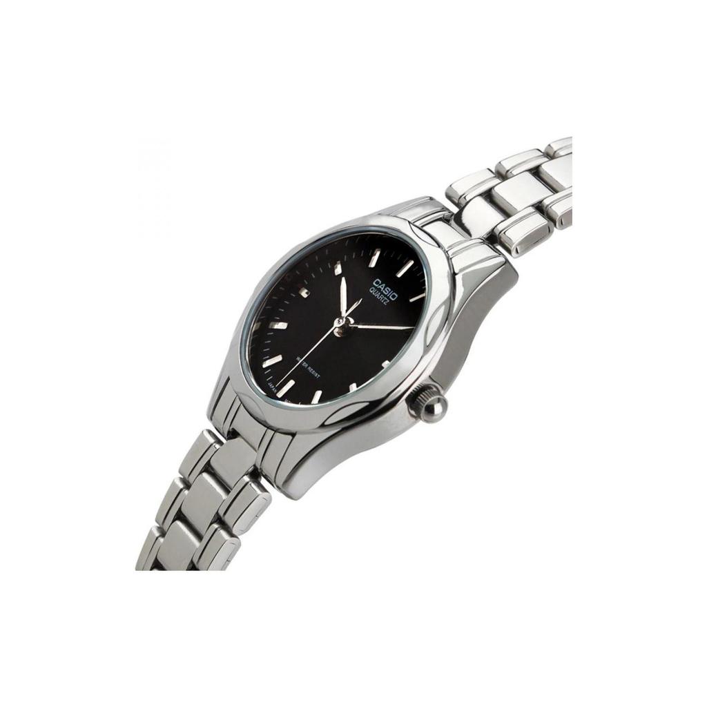 Casio Женские стандартные часы Черные LTP-1275D-1A LTP-1275D-1A