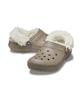 Классические клоги Crocs на флисовой подкладке (Флисовые ремни) - Гриб / 211396-195
