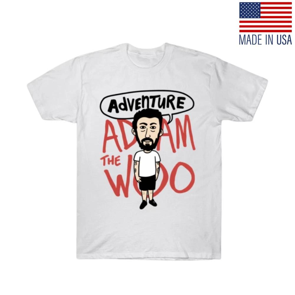 Футболка Adam The Woo Быстрая доставка Перепечатка