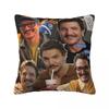 Pedro Pascal Pillow Cover Actor Funny Pillow Case Soft Pattern Cushion Cover Pillowcases For Living Room Chair
