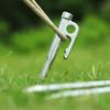 4 Packs Of Stainless Steel 420 Outdoor Tomb Tent Ground Nails Camping Ground Nails Anti Falling Tent Nails