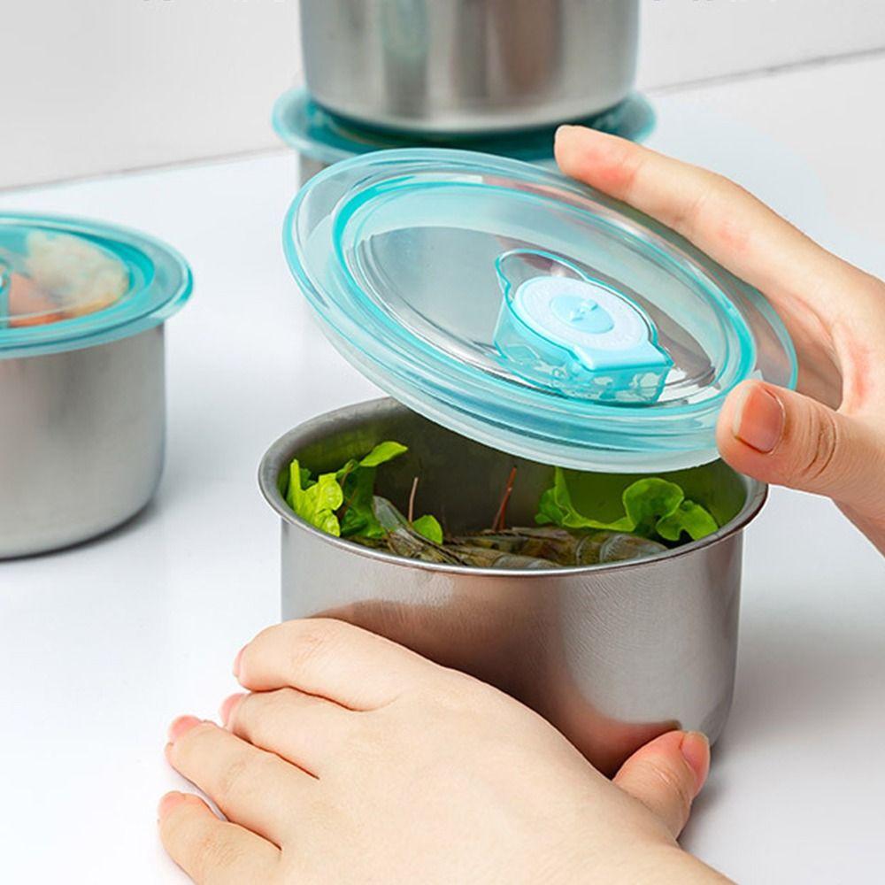 Easy to Clean Sealed Fresh Box Lunch Meal Prep Storage Steamed Egg Bowl  for Kitchen Tableware