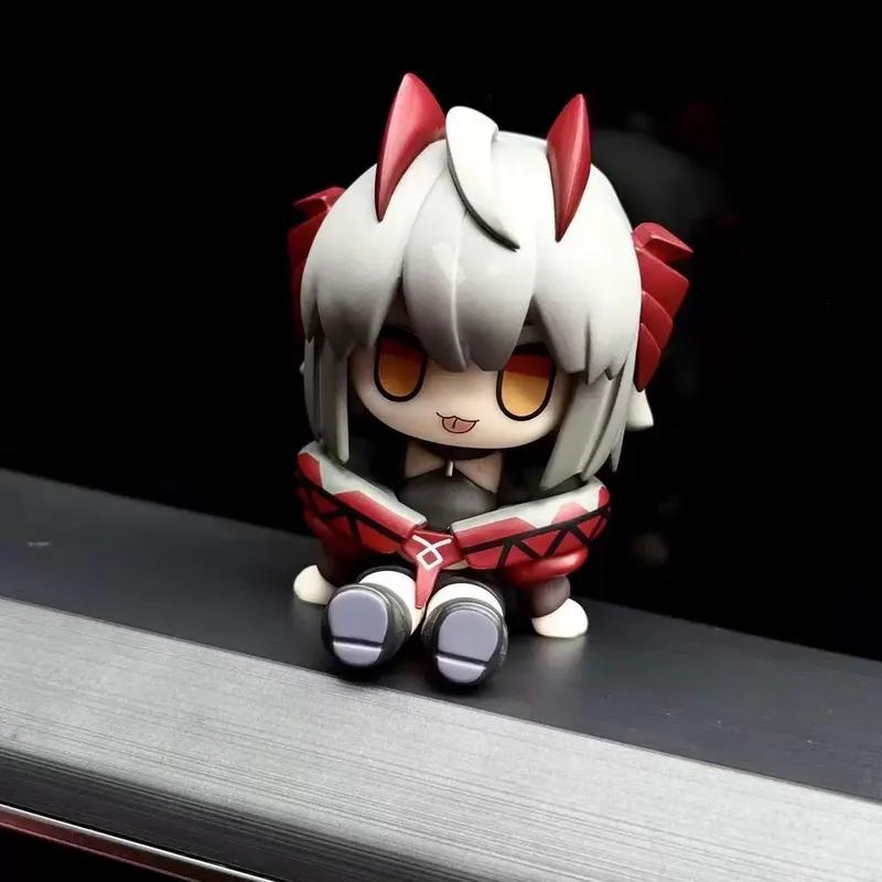 Arknights W Chibi Figure Anime Girl Gk Statue Collectible Model Desktop Ornament Trendy Toy Decor For Anime Collectors