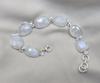 Rainbow Moonstone 925 Sterling Silver Bracelet Natural Handmade