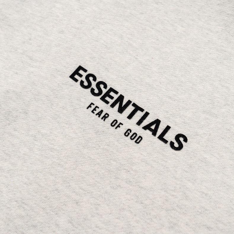 Мужская толстовка с капюшоном FOG Fear of God ESSENTIALS, американский стиль, с начесом