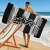 Name Custom Chicago White Sox Print Beach Towel, Large Soft Quick Dry Towel for Beach Camping Swimming