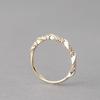 Twist Ring Shape Hand Jewelry Decorative Ornaments Gift Fashion Elegant Simple