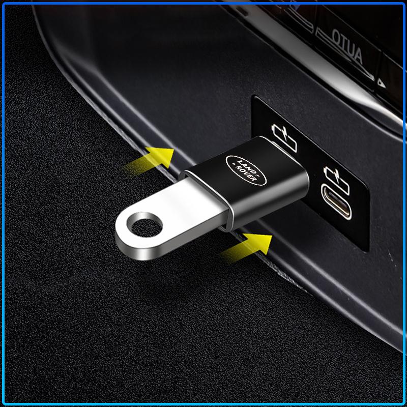 Автомобильный USB Type-C Кабель-конвертер Зарядный адаптер Автоаксессуары Для Land Rover Freelander 2 L2 L319 L462 LF Range Sport Evoque L322 Discovery 2 3 4 5