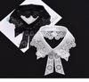 Neckline Detachable Polyamide Fake Collar DIY Lapel Half Shirt Shawl Wrap Women Girls