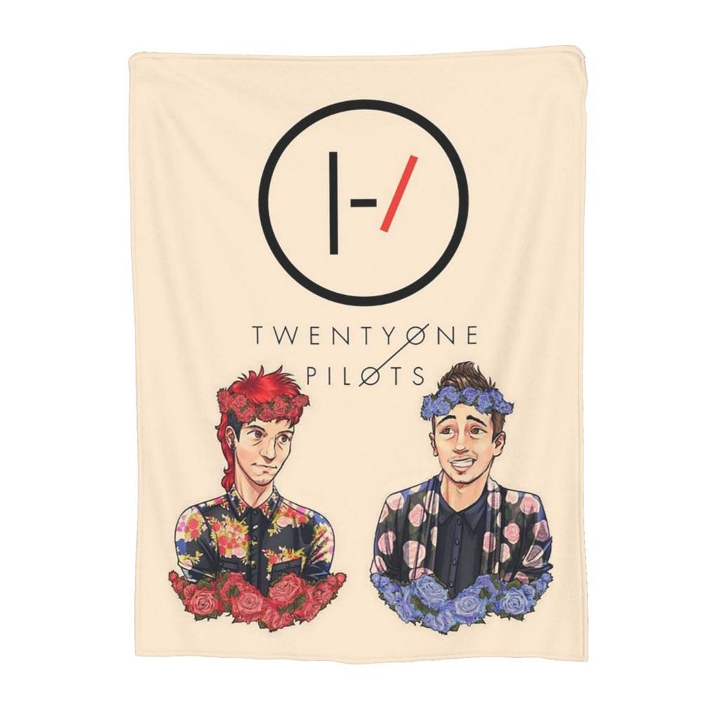 T-Twenty One P-Pilots Плед Флисовый Плед для Дивана Многофункциональные Пледы для Спальни Офиса Пледы Покрывало Одеяло
