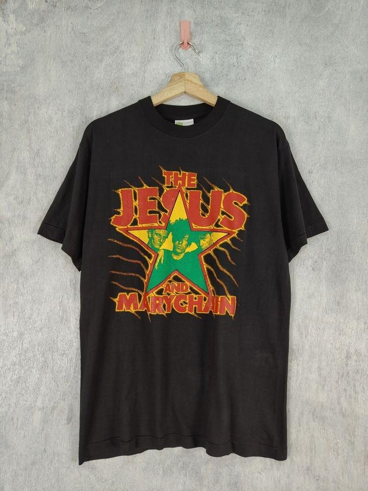 Рок-группа The Jesus And Mary Chain Черная футболка унисекс с принтом S-5XL KH11452 Футболка унисекс