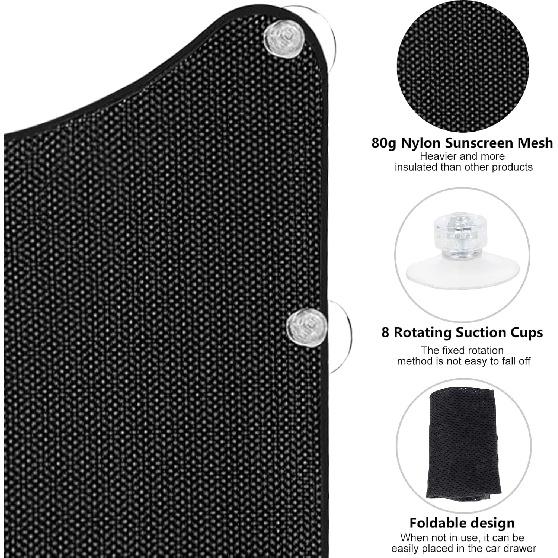 Шторки на окна полуприцепов, Боковые солнцезащитные шторки, Подходят для Freightliner Cascadia, Peterbilt 579, Kenworth T680 и т. д., Солнцезащитный козырек и защита от солнца