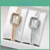 Set 1pcs2pcs Womens Simple Fashion Light Luxury Small Dial Exquisite Niche High Beauty Quartz Bracelet Watchbox Not Included