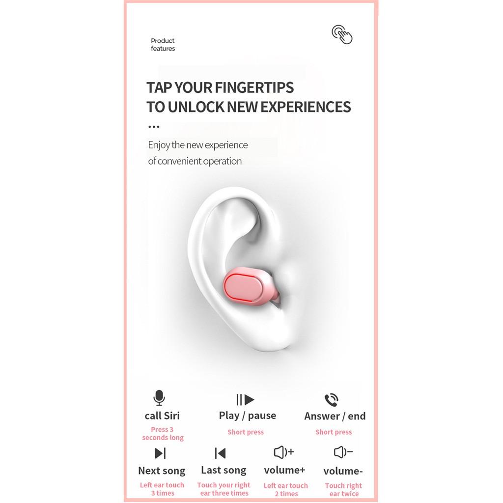 E7S Wireless Earphones Noise Cancelling LED Display Screen Headset