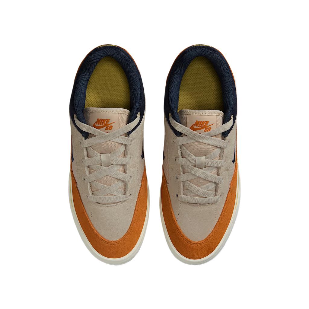 Nike SB Malor GS Light Orewood Brown/Monarch/Sail/Thunder Blue Kids Sneakers Black HF1205-100