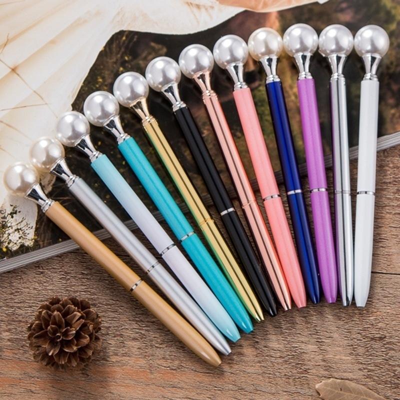 1 шт. шариковая ручка Pearl Big Pearl свадьба день рождения празднование компания звезда подпись ручка случайный
