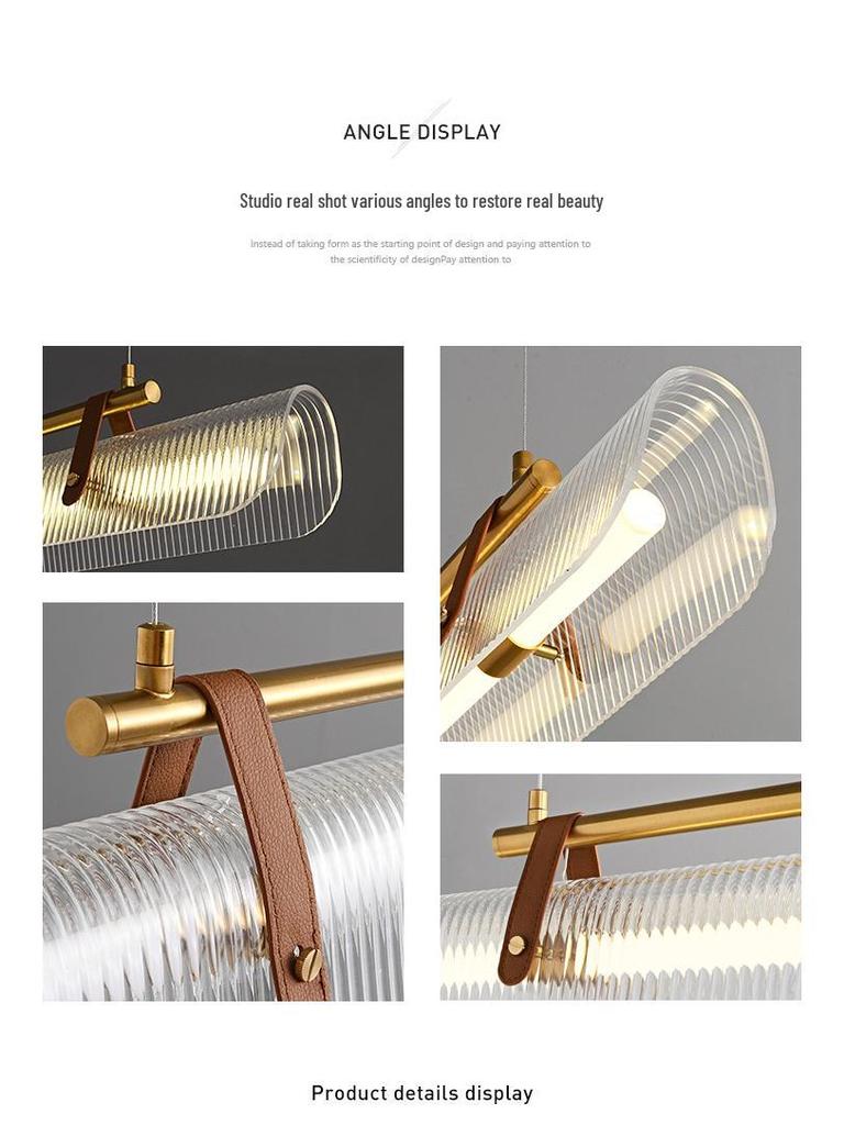 Minimalist Italian Designer Chandelier for Dining, Office, Bar, and Counter Spaces