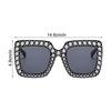 Women Fashion Rhinestone Sunglasses Steampunk Vintage Rhinestone Sunglasses Lens Sun Glasses Shades for Female