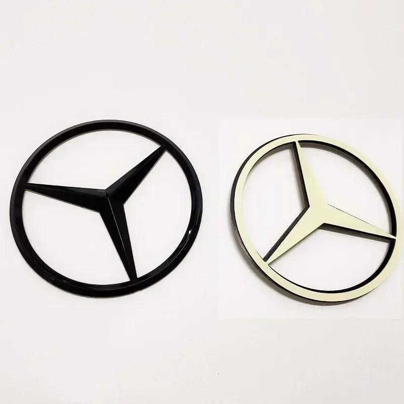 AABGU1 9cm Car Rear Decal Trunk Emblem Sticker For Mercedes Benz S320 W164 W203 W204 W168 C180 E320 A200 CLA CLK CLS M
