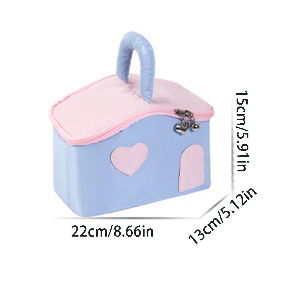 Korean Style Cartoon Makeup Bags Large Capacity Travel Wash Handbag Cosmetic Storage Bags  Camping