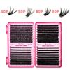 Natural Look 3D Faux Mink Lash 3D Volume DIY Lash Extension Kit False Eyelashes  Makeup Enhancement