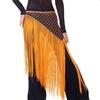 Mesh Belly Dance Waist Chain Long Tassel Belly Dance Hip Scarf  Dancer Accessories