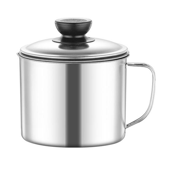 Контейнер-кувшин из нержавеющей стали для масла с фильтром, банка для хранения кулинарного масла, кухонный гаджет для хранения и фильтрации кулинарного масла